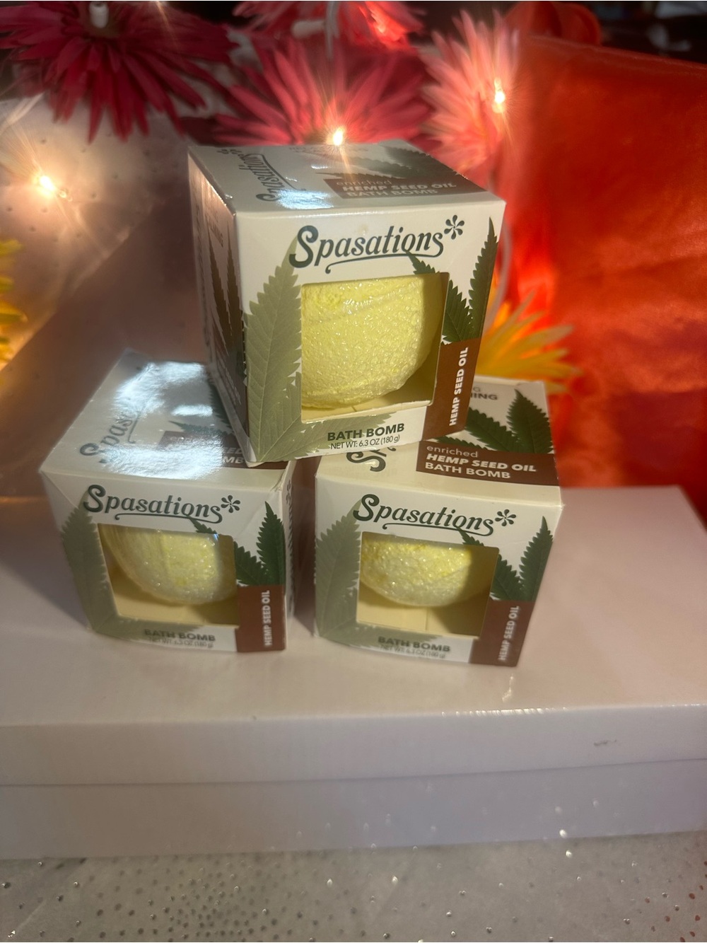 Yellow Bath Bomb Spasations! Bundle of 3